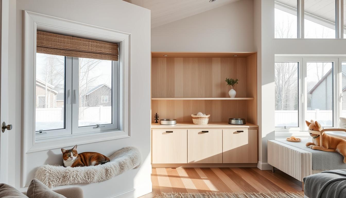 Built-In Pet Spaces: Creative Home Designs for Your Furry Companion