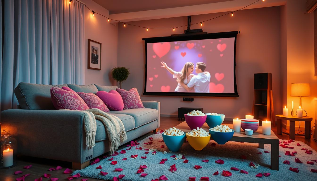 Cozy & Cute Valentine’s Movie Night: Setup Ideas