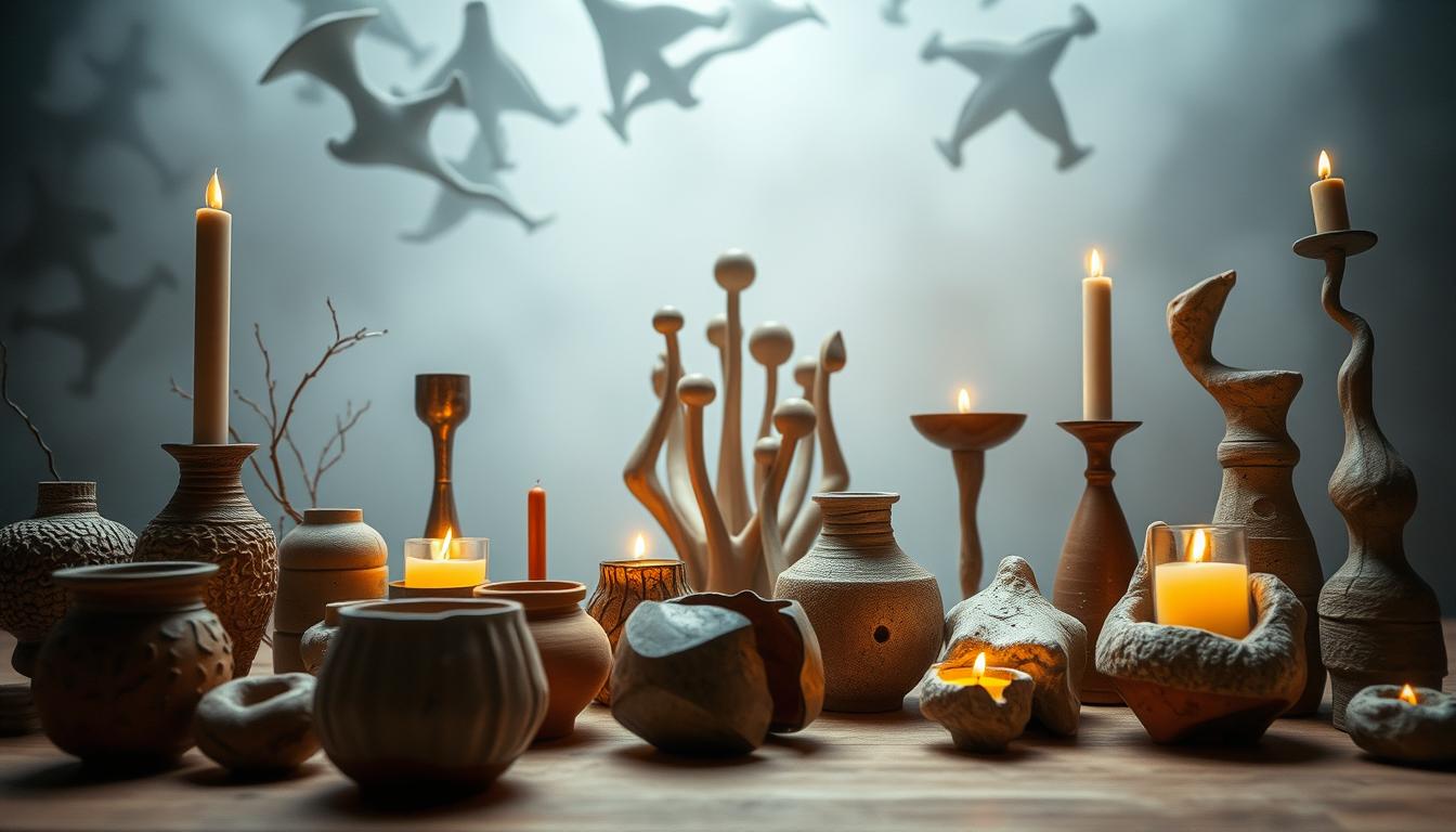 Funky Candle Holders & Abstract Sculptures: Embrace the Surreal DIY