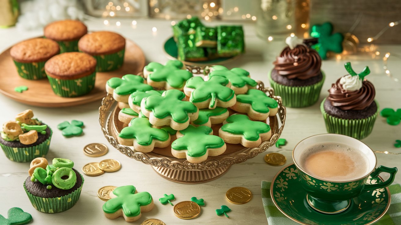 Shamrock Sugar Cookies – A St. Patrick’s Day Classic 🍀✨