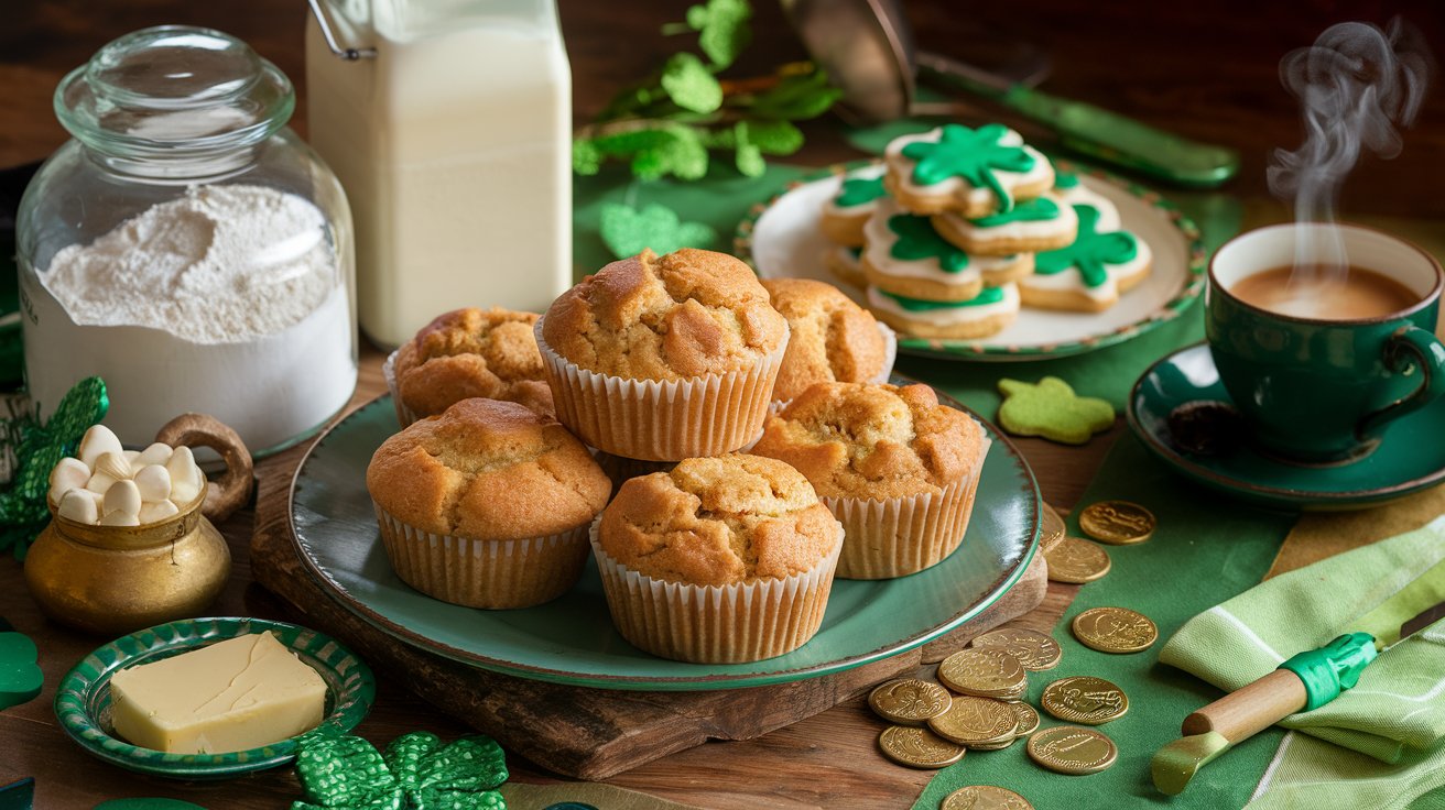 Irish Soda Bread Muffins – A Bite of Irish Tradition 🍀✨