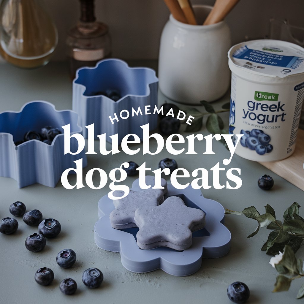 Homemade Blueberry & Yogurt Frozen Treats for Dogs: A Cool & Nutritious Snack