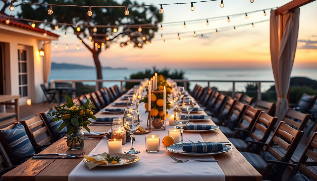 How to Host a Coastal Italian Alfresco Night: Recipes, Decor & Playlist