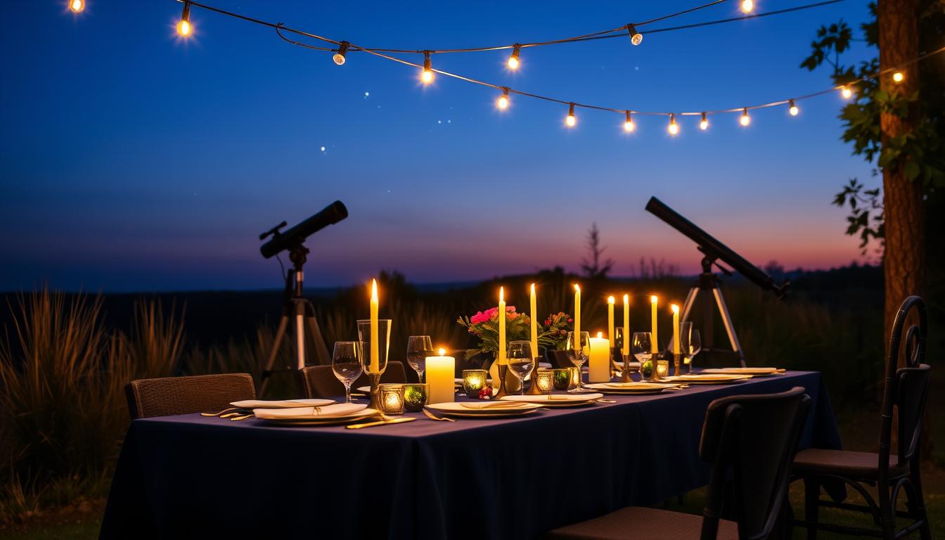 How to Host a Magical Starry Night Dinner & Stargazing Experience