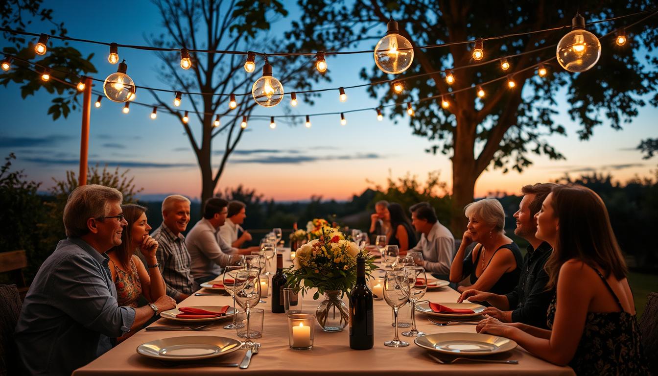 How to Host a Magical Outdoor Dinner Party (No Phones Allowed)
