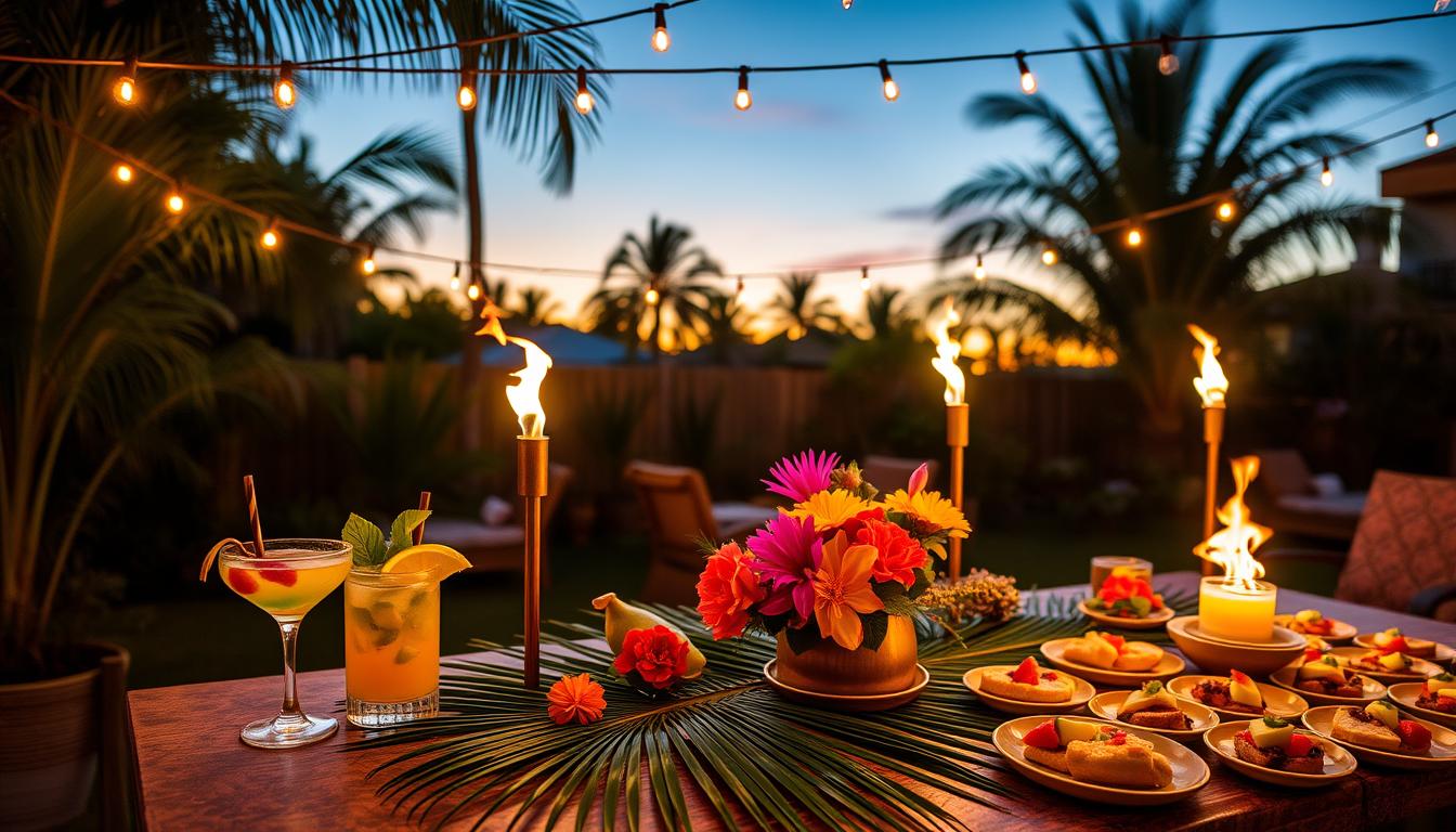 How to Host a Tropical Tasting Night: Menus, Decor & Island Vibes