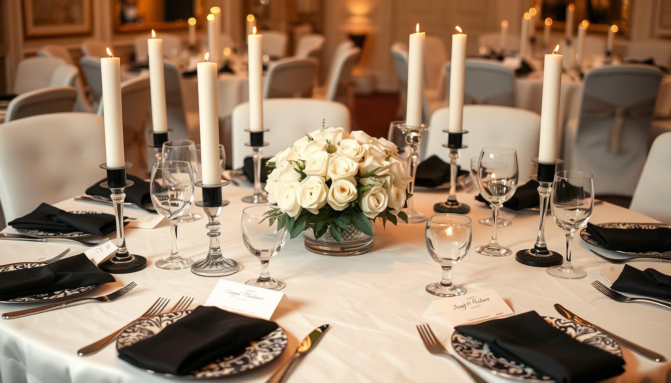 How to Host a Timeless Black and White-Themed Dinner Party: Menu, Decor & Styling Tips